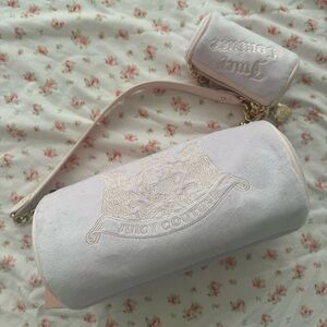 Juicy Couture barrel bag in lavender mist!